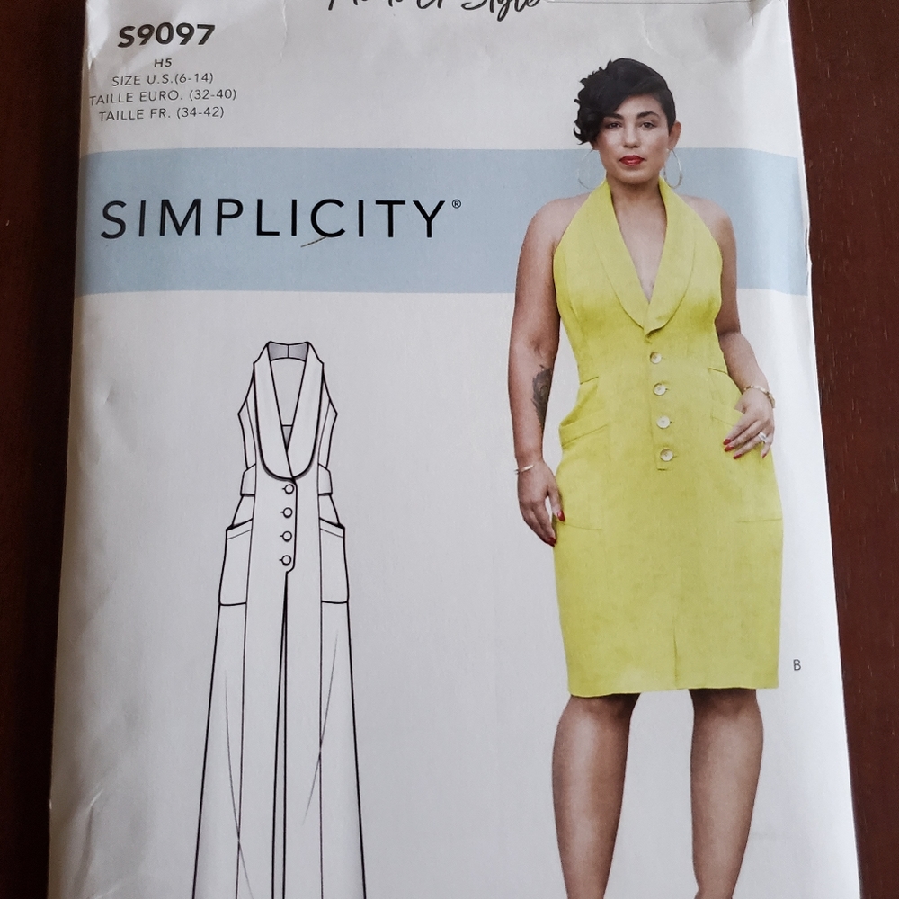 Simplicity pattern S9097